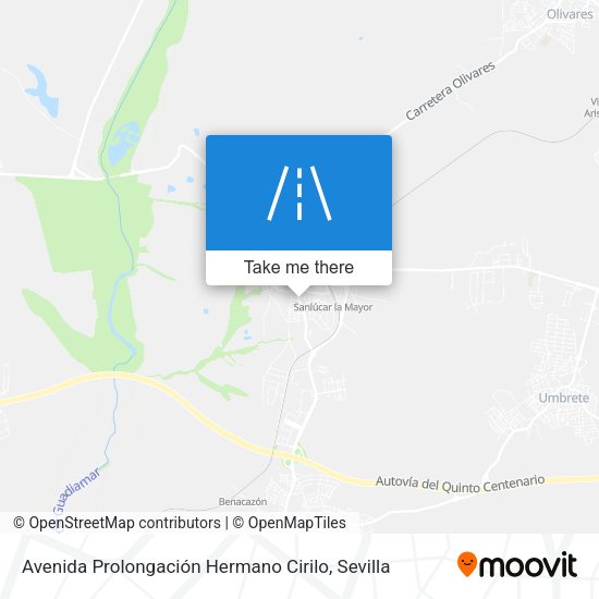 Avenida Prolongación Hermano Cirilo map