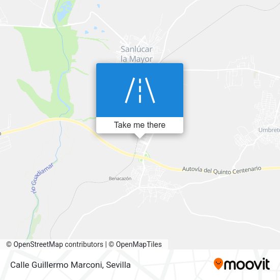 Calle Guillermo Marconi map