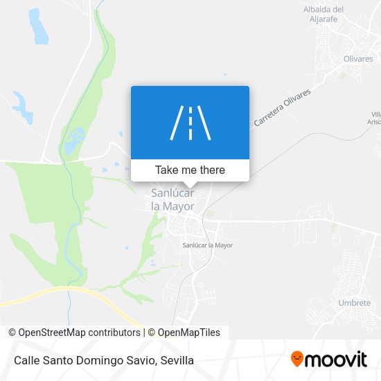 Calle Santo Domingo Savio map