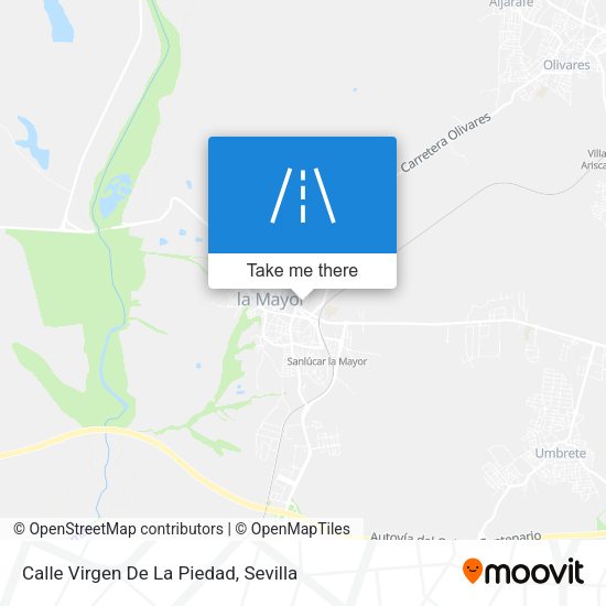 Calle Virgen De La Piedad map