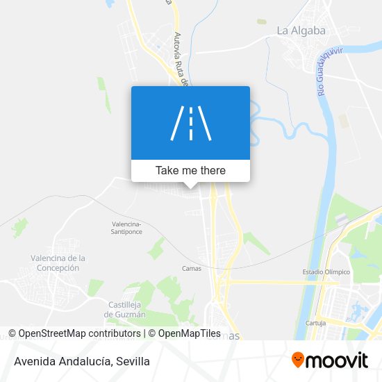 Avenida Andalucía map