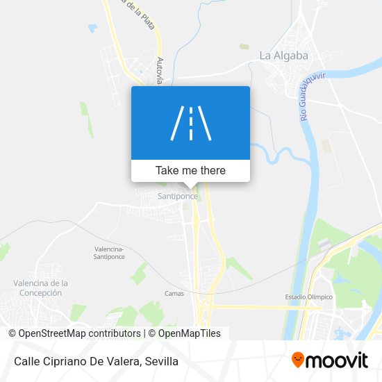 Calle Cipriano De Valera map