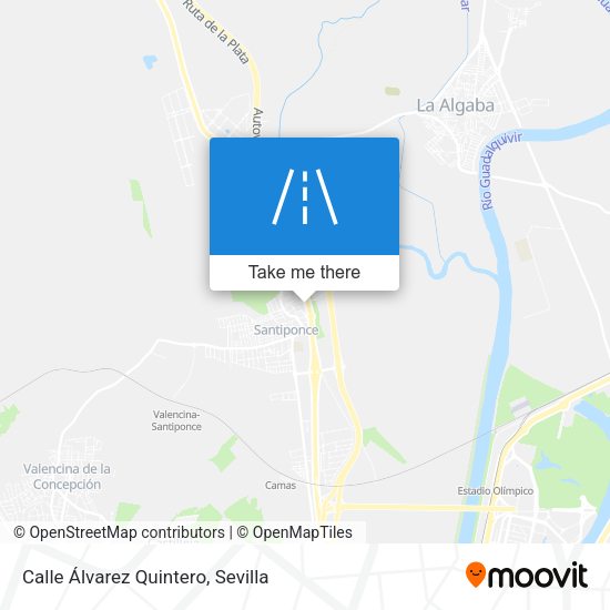 Calle Álvarez Quintero map