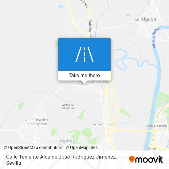 Calle Teniente Alcalde José Rodríguez Jiménez map