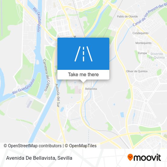 Avenida De Bellavista map