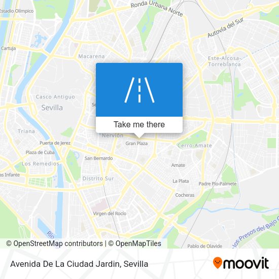 Avenida De La Ciudad Jardin map