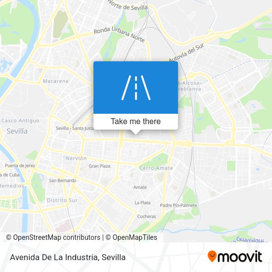 Avenida De La Industria map