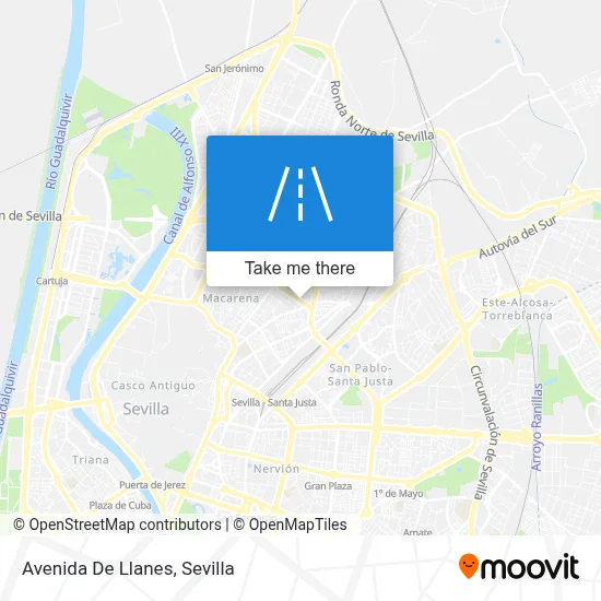 Avenida De Llanes map