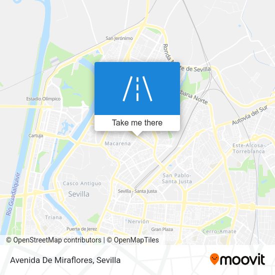 Avenida De Miraflores map