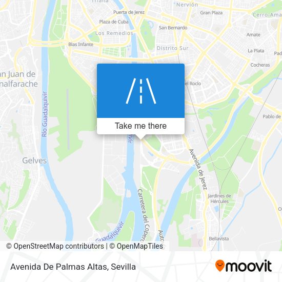 Avenida De Palmas Altas map