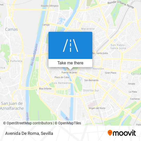 Avenida De Roma map