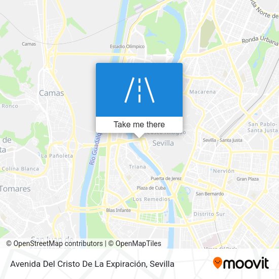 Avenida Del Cristo De La Expiración map