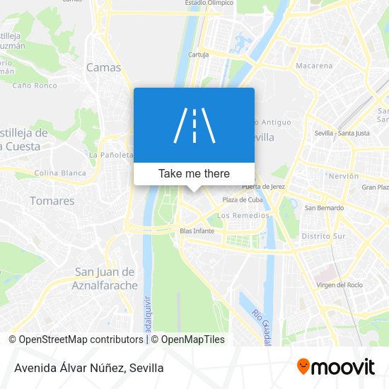 Avenida Álvar Núñez map