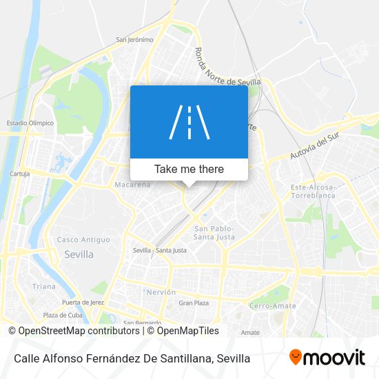 Calle Alfonso Fernández De Santillana map