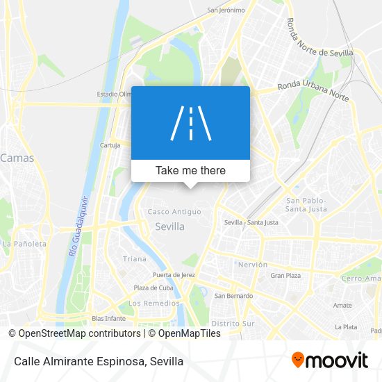 Calle Almirante Espinosa map