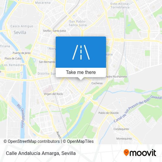 Calle Andalucía Amarga map