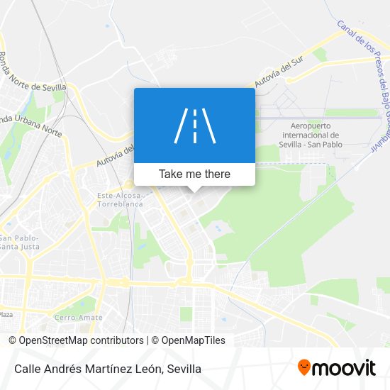 Calle Andrés Martínez León map