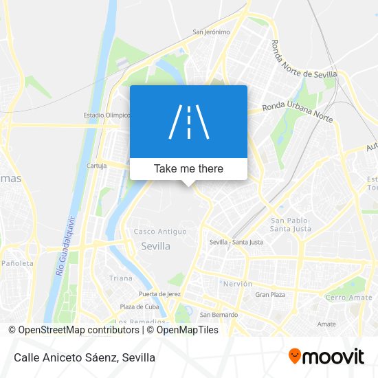 Calle Aniceto Sáenz map