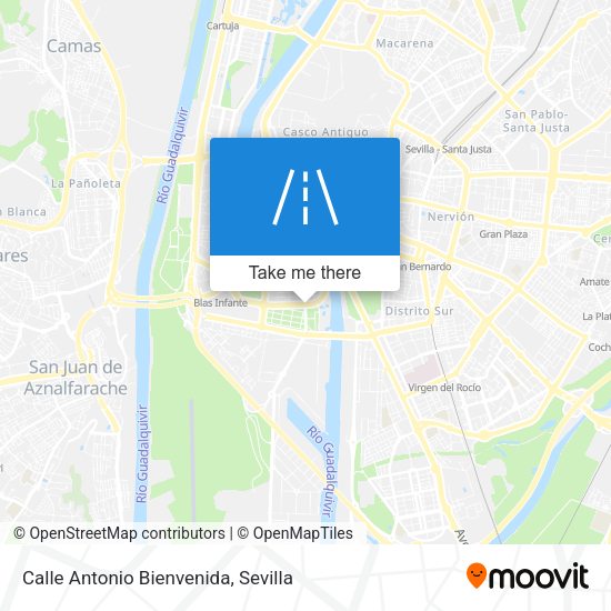Calle Antonio Bienvenida map