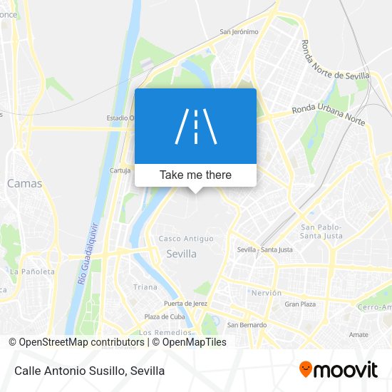 Calle Antonio Susillo map