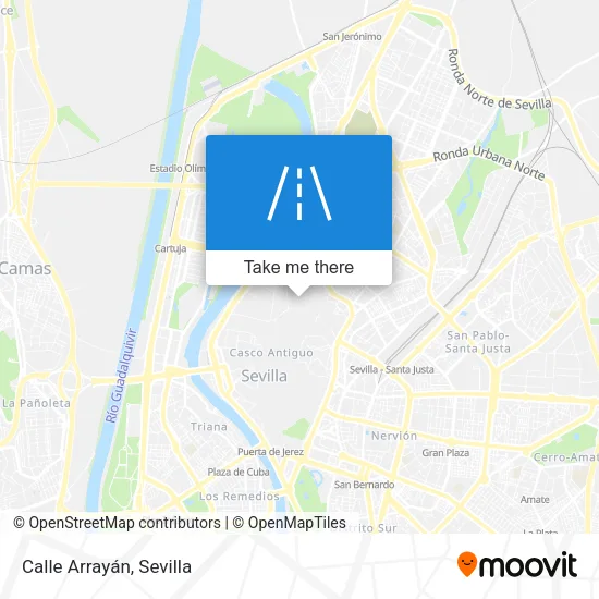 mapa Calle Arrayán