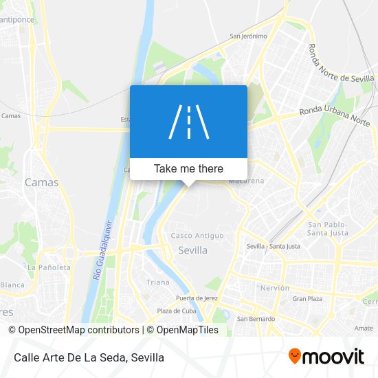 Calle Arte De La Seda map