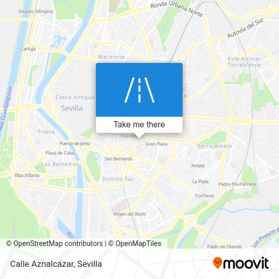 Calle Aznalcázar map
