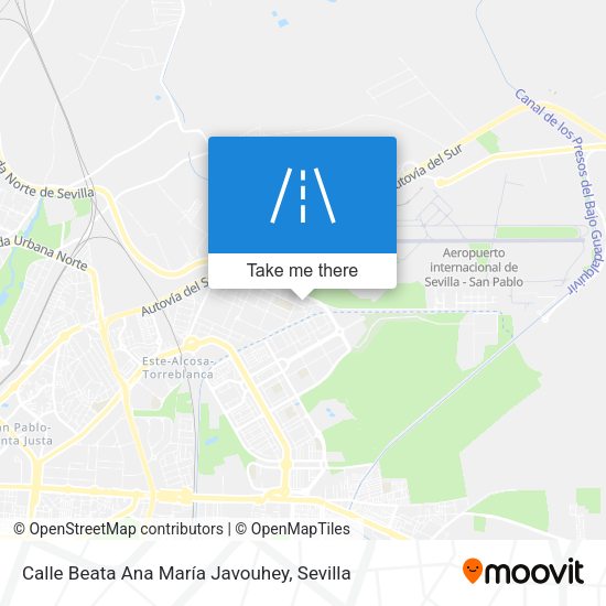 Calle Beata Ana María Javouhey map