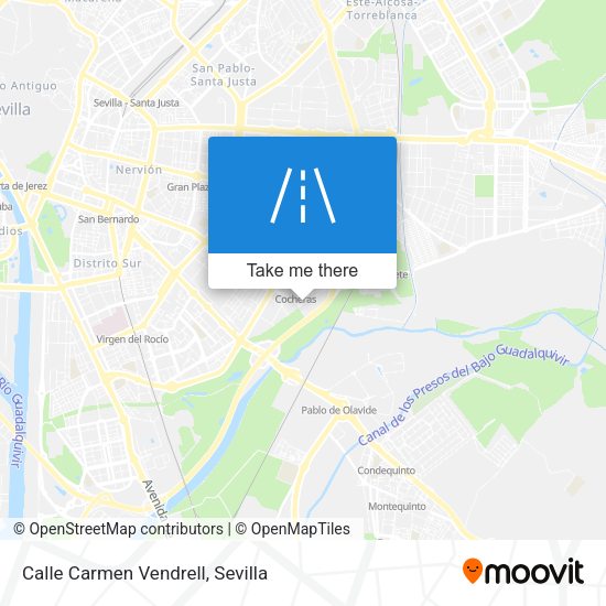 Calle Carmen Vendrell map