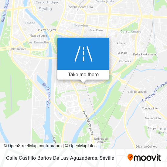 Calle Castillo Baños De Las Aguzaderas map