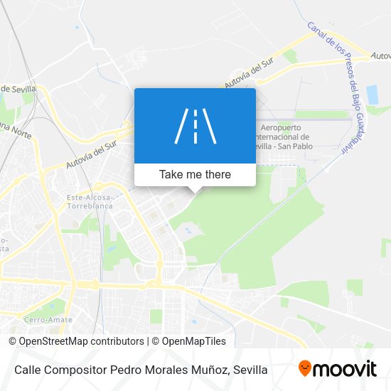 Calle Compositor Pedro Morales Muñoz map