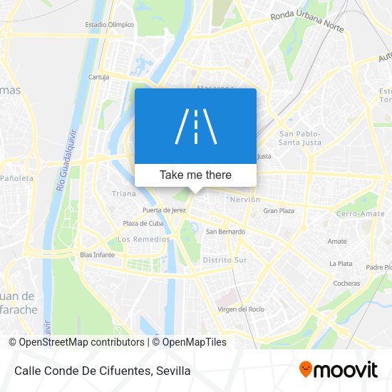 Calle Conde De Cifuentes map