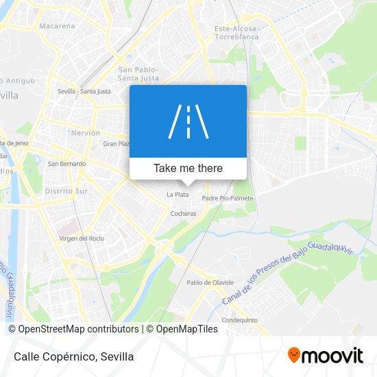 Calle Copérnico map
