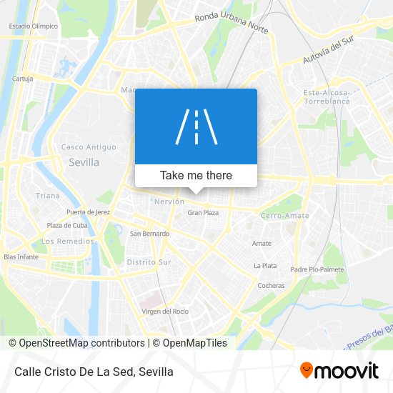 Calle Cristo De La Sed map