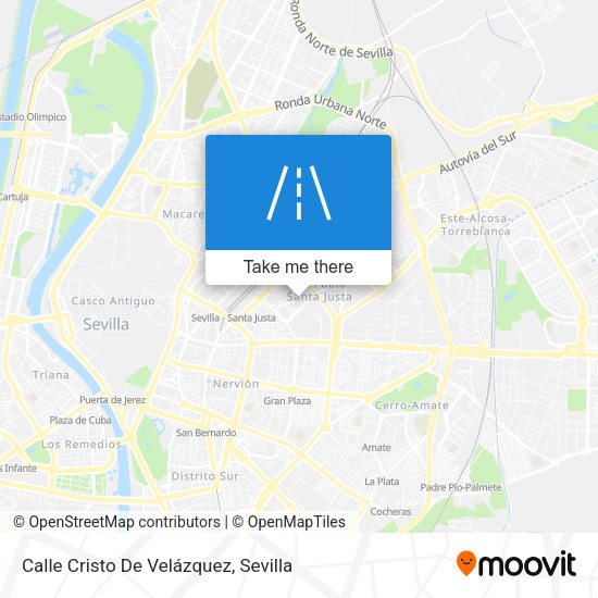 Calle Cristo De Velázquez map
