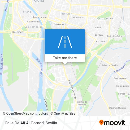 Calle De Ali-Al Gomarí map