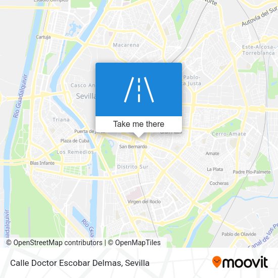 Calle Doctor Escobar Delmas map