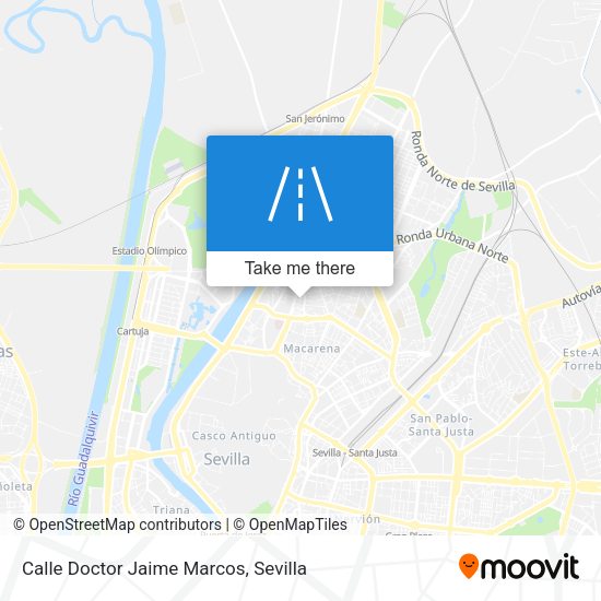 Calle Doctor Jaime Marcos map