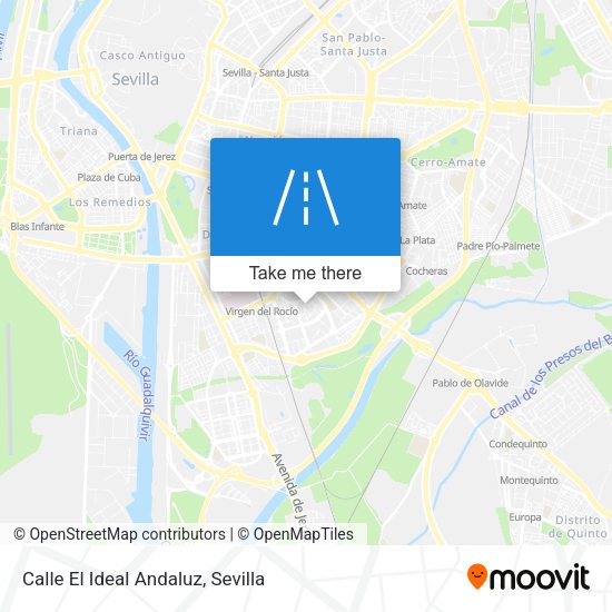 Calle El Ideal Andaluz map