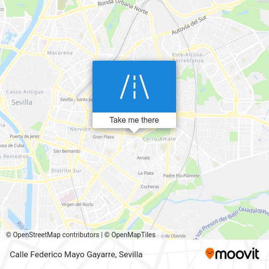 Calle Federico Mayo Gayarre map