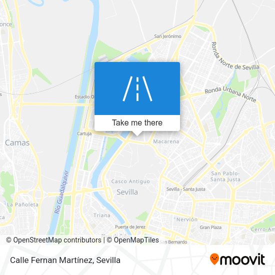 Calle Fernan Martínez map
