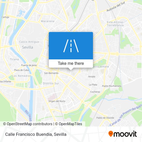 Calle Francisco Buendia map