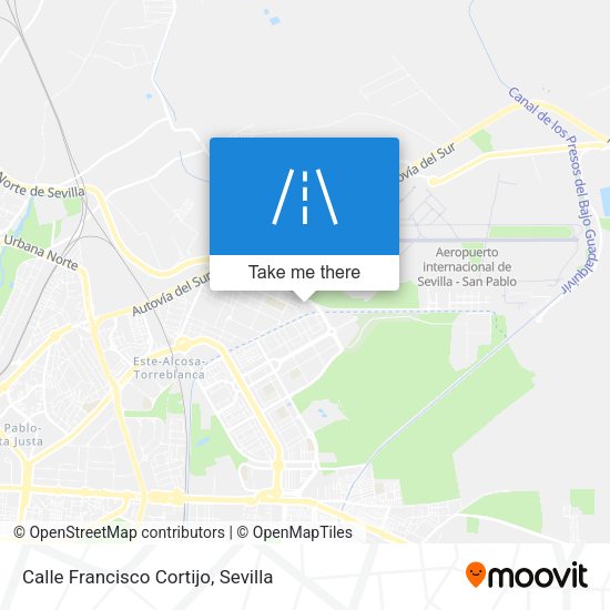 Calle Francisco Cortijo map