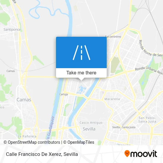 Calle Francisco De Xerez map