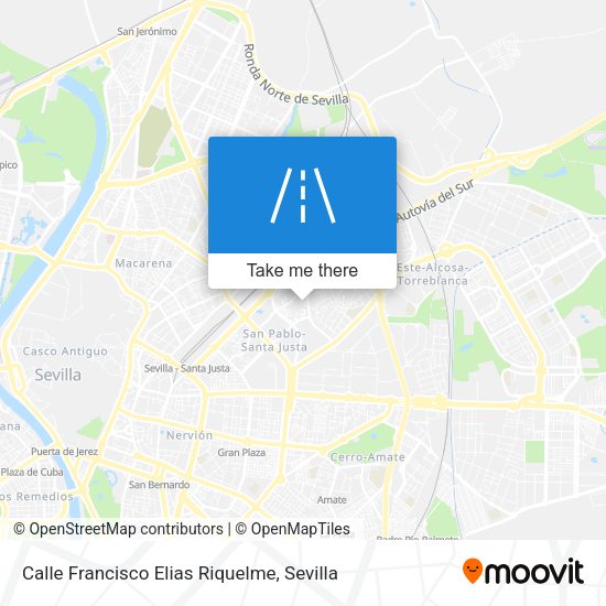 Calle Francisco Elias Riquelme map