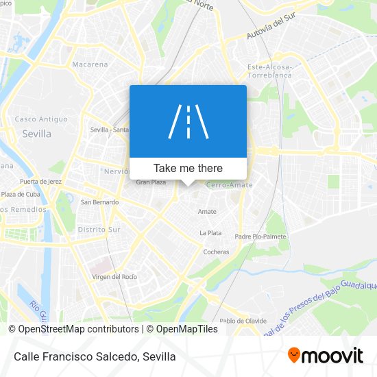 Calle Francisco Salcedo map