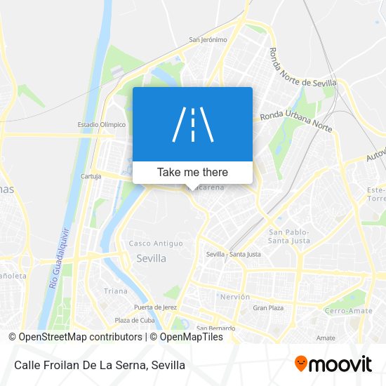Calle Froilan De La Serna map