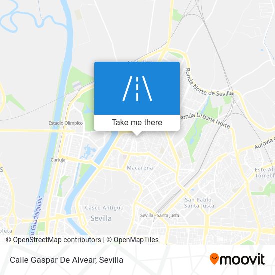 Calle Gaspar De Alvear map