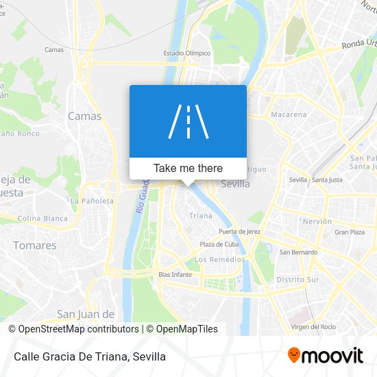 Calle Gracia De Triana map