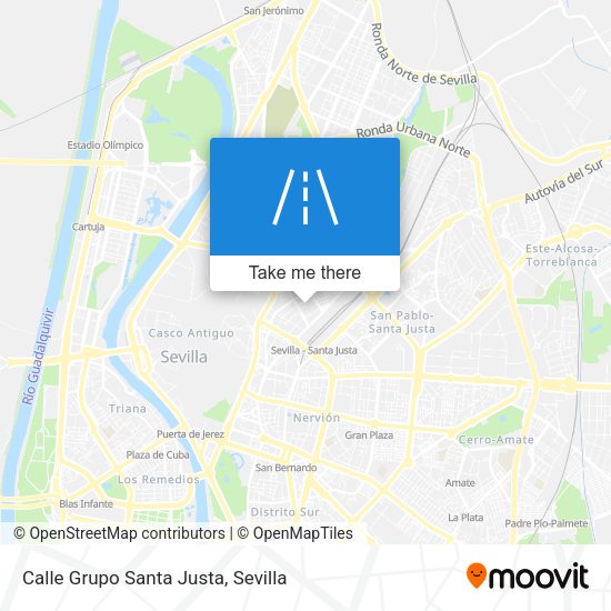Calle Grupo Santa Justa map